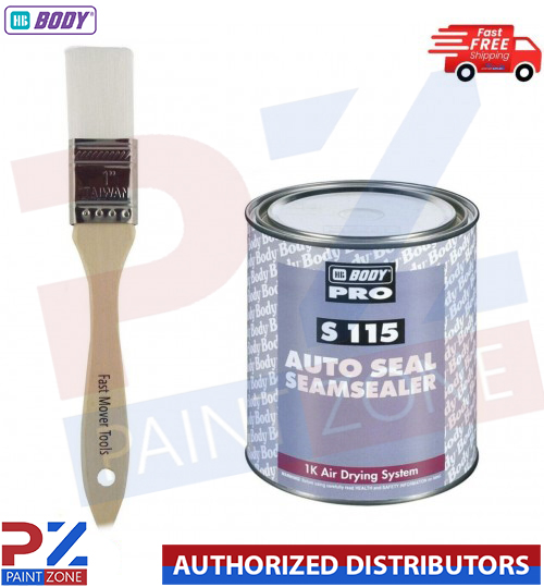 HB Body Pro Autoseal Brushable Seamsealer 1kg + Nylon Seam Sealer Brush